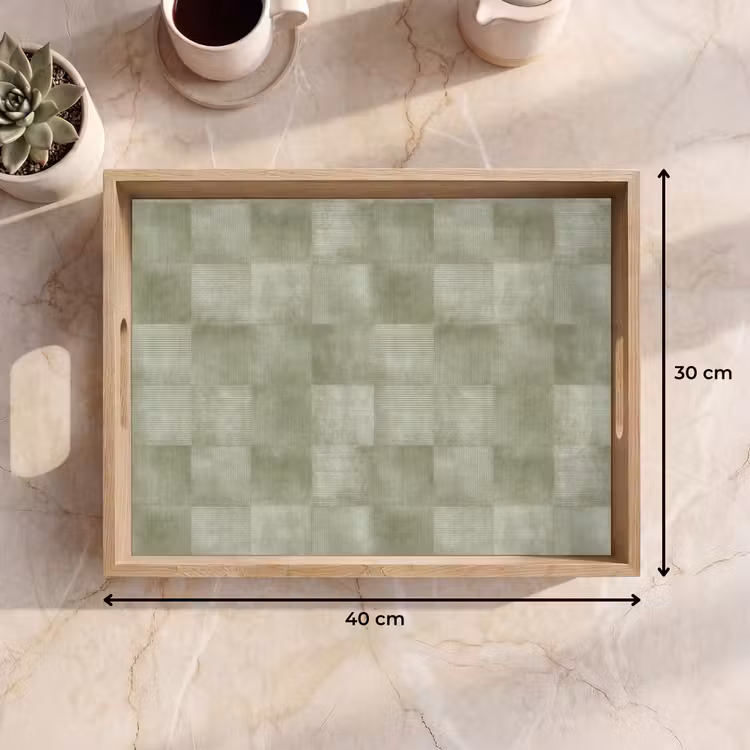 Tray - Flats - Rustic - Green — 8