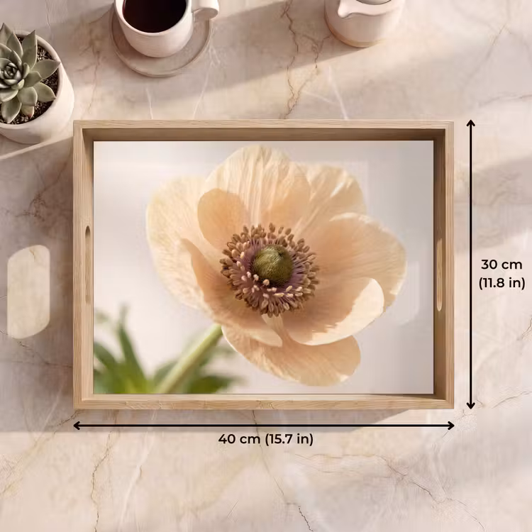 Tray - Flower - Minimalist - Green — 7