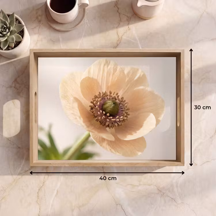 Tray - Flower - Minimalist - Green — 8