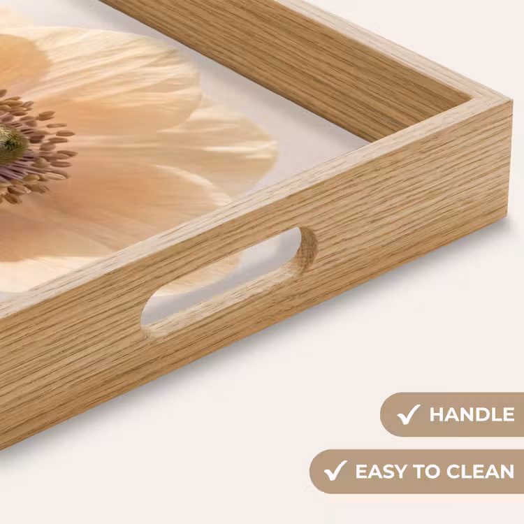 Tray - Flower - Minimalist - Green — 9