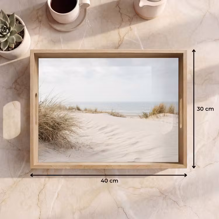 Tray - Clouds - Dune landscape - Sand — 8