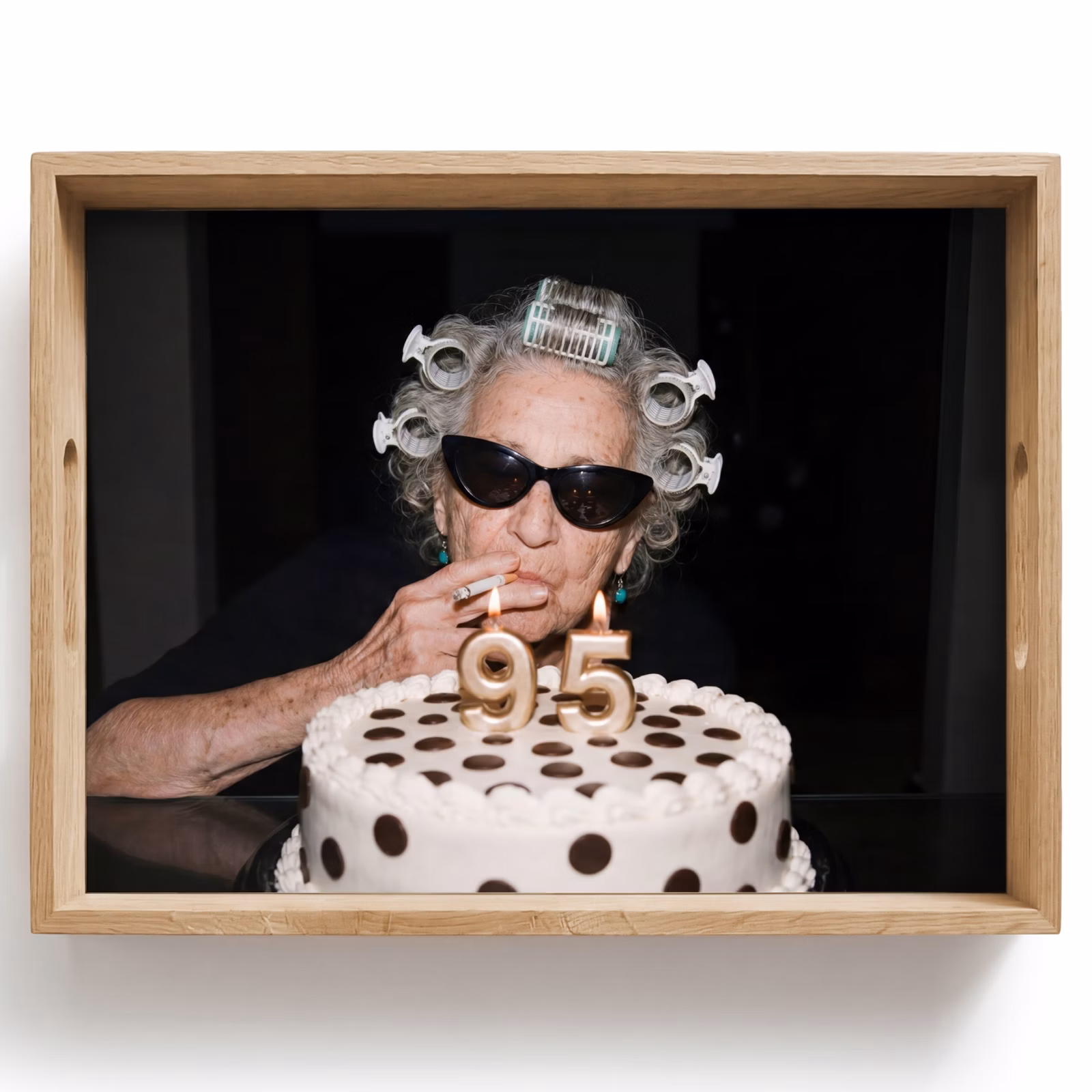 Tray - Birthday - Curly pin - Grandma — 1