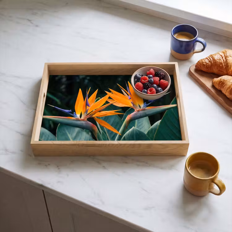 Tray - Bird of paradise - Flower - Exotic — 3