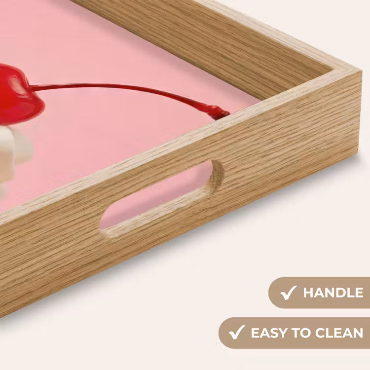 Tray - Cherry - Whipped Cream - Pink — 9