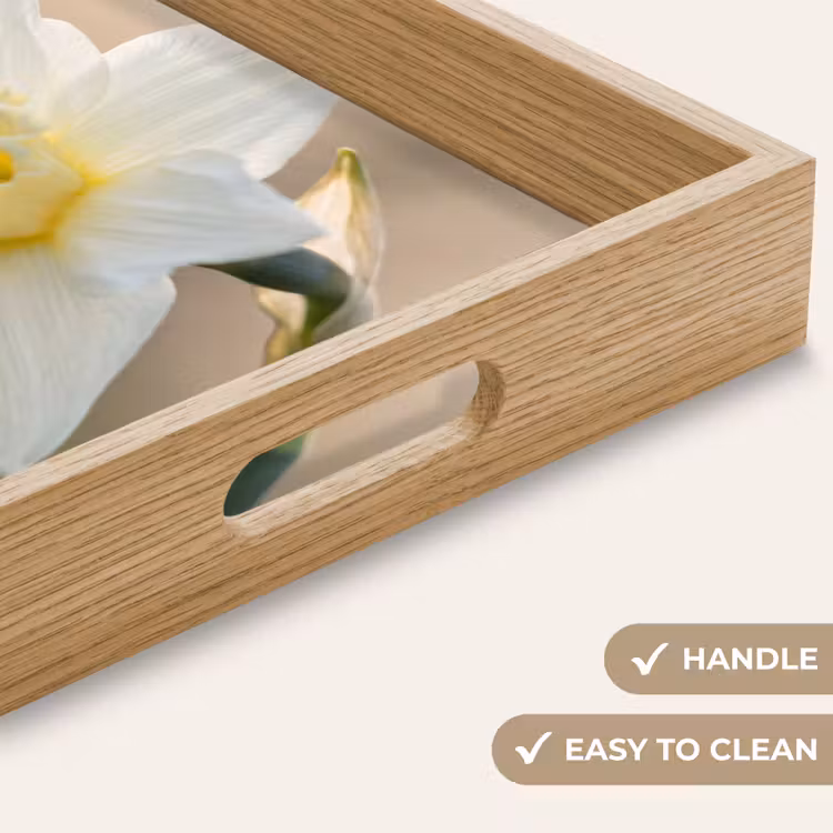 Tray - Daffodil - Flower - Minimalist — 9