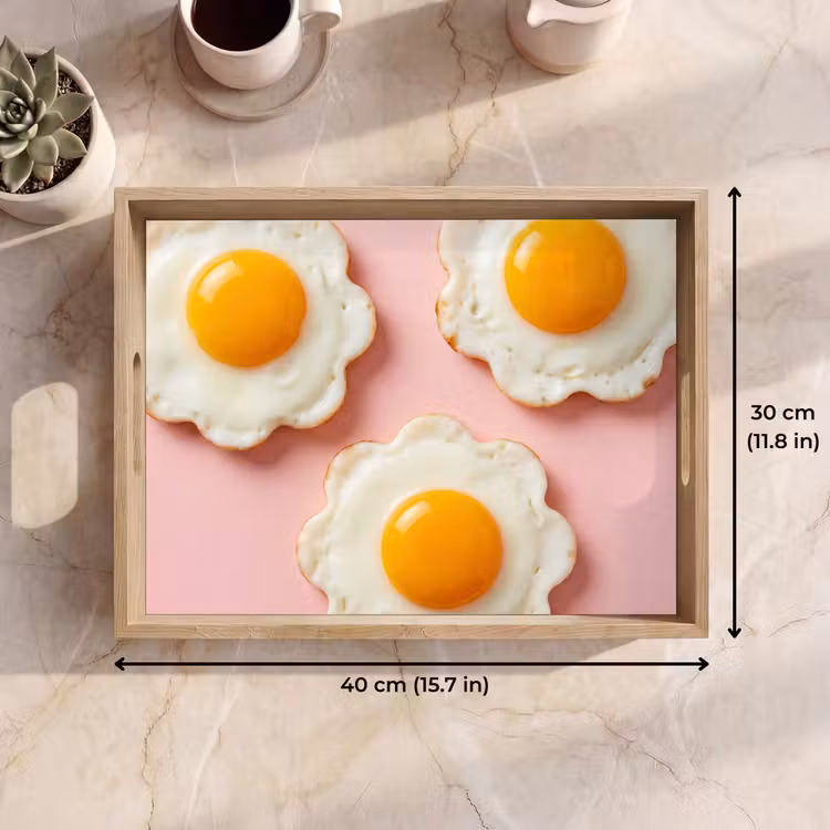 Tray - Eggs - Flower - Pink — 7