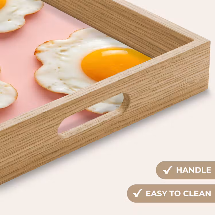 Tray - Eggs - Flower - Pink — 9
