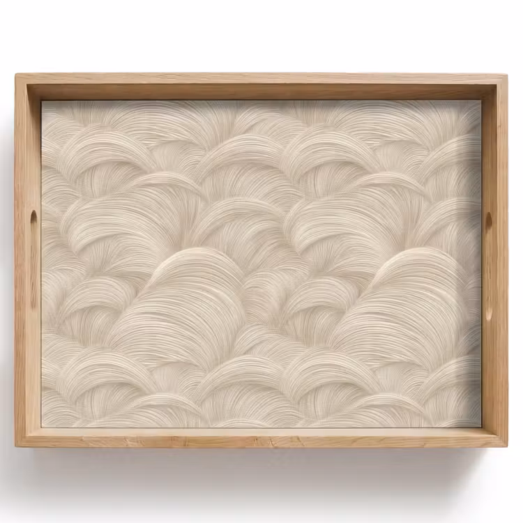 Tray - Arches - Pattern - Beige — 1