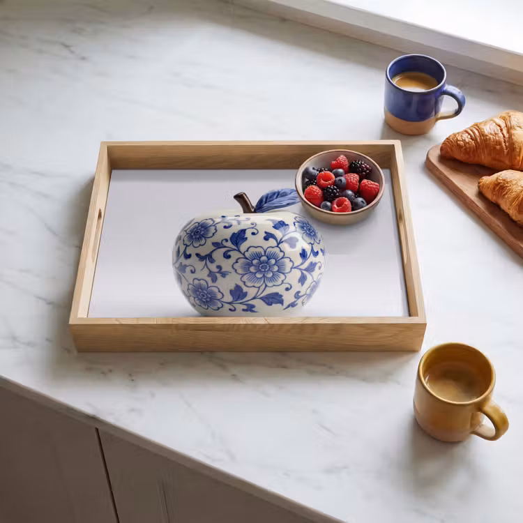 Tray - Apple - Blue - Classic — 3