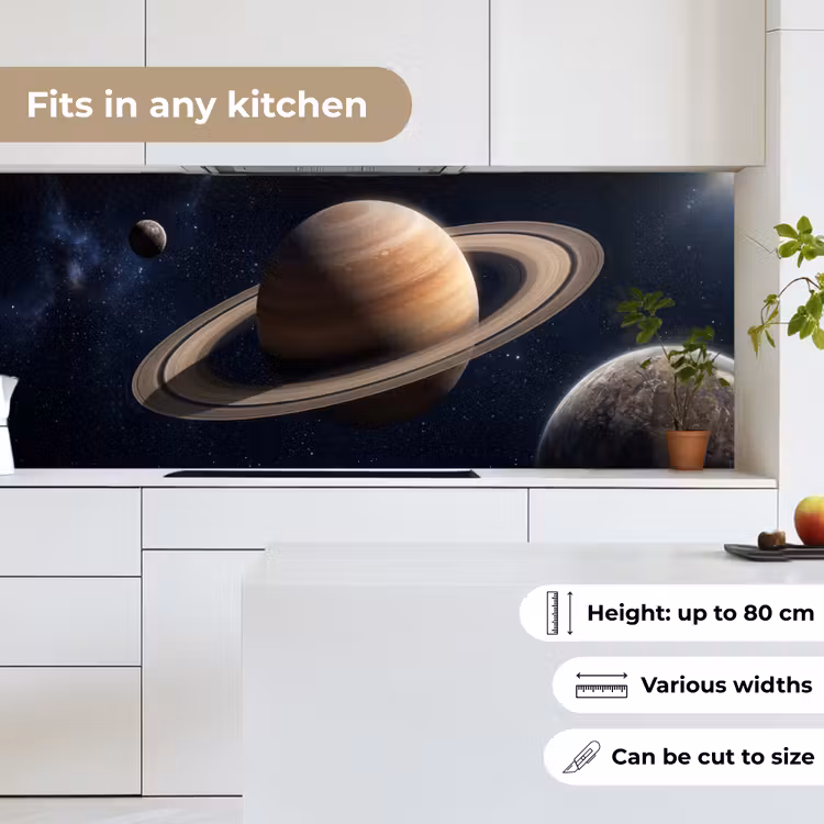 Kitchen splashback - Planets - Saturn - Space — 7