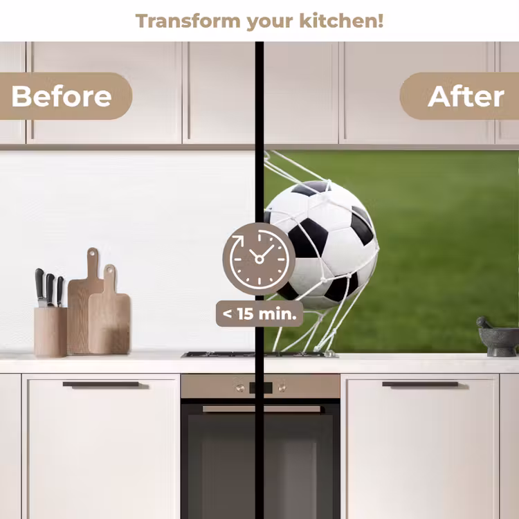 Kitchen splashback - Soccer - Goal - Net - Sports — 3