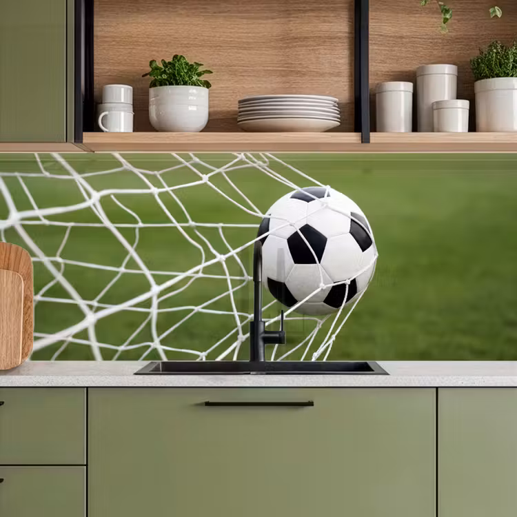 Kitchen splashback - Soccer - Goal - Net - Sports — 8