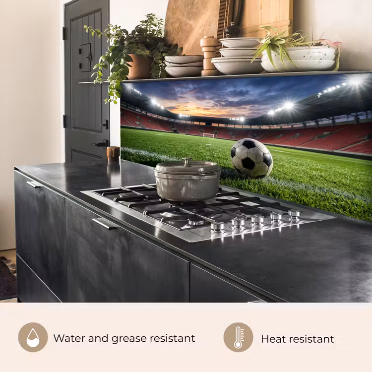 Kitchen splashback - Soccer - Stadium - Sports - Green — 5