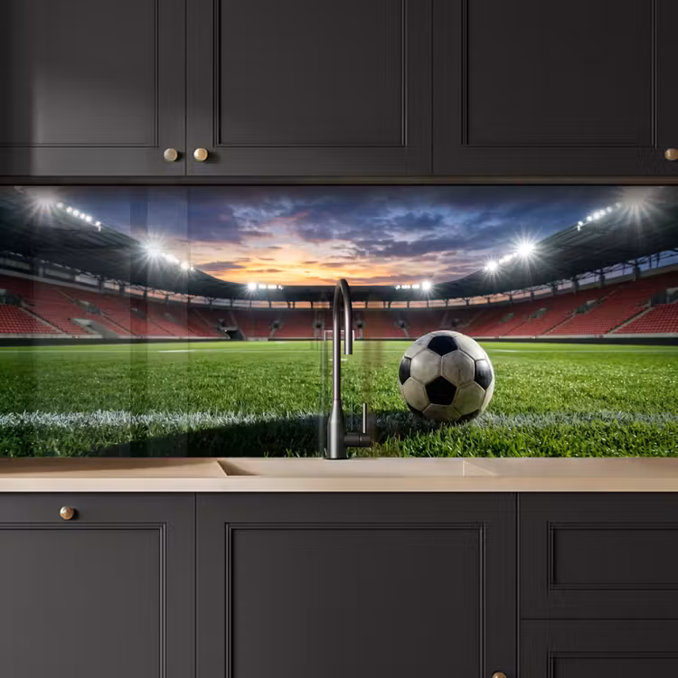 Kitchen splashback - Soccer - Stadium - Sports - Green — 6