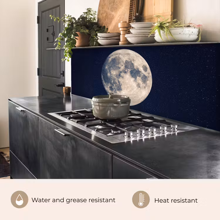 Kitchen splashback - Space - Moon - Cosmos — 5