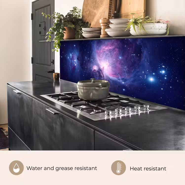 Kitchen splashback - Space - Stars - Colorful — 5