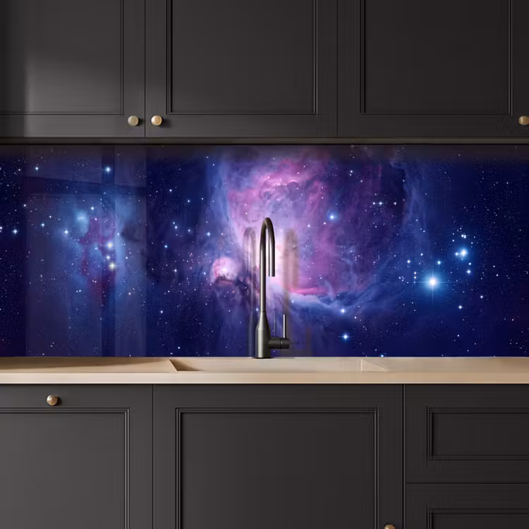 Kitchen splashback - Space - Stars - Colorful — 6