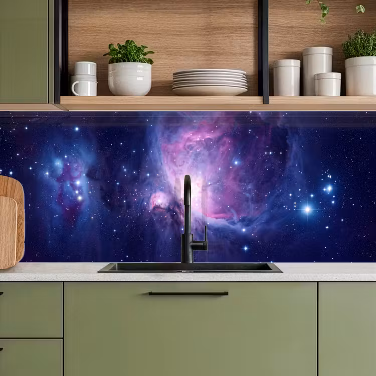 Kitchen splashback - Space - Stars - Colorful — 8