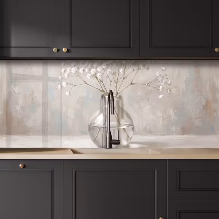 Kitchen splashback - Gypsifer - Vase - White — 6
