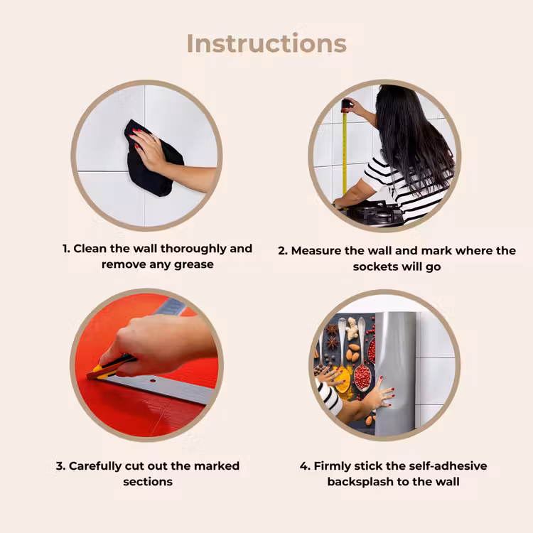 Kitchen splashback - Spices - Spoons - Culinary - Colorful - Atmospheric — 9