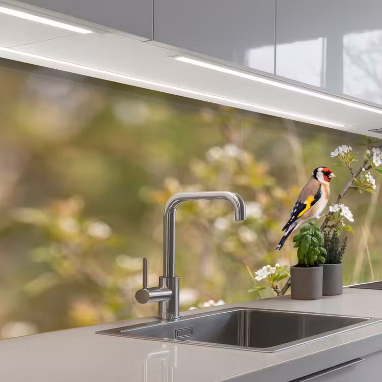 Kitchen splashback - Putter - Blossom - Spring - Nature - Colorful — 2