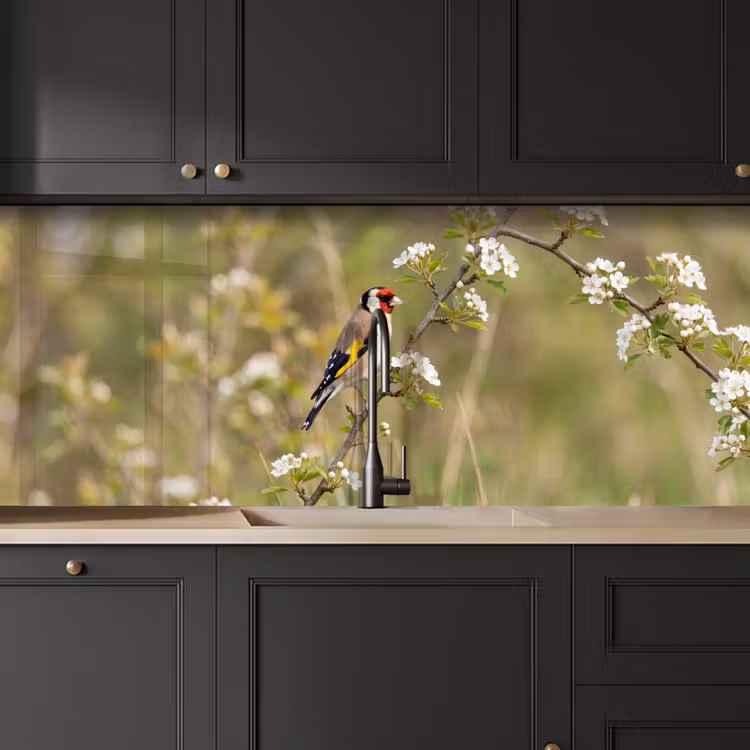 Kitchen splashback - Putter - Blossom - Spring - Nature - Colorful — 6