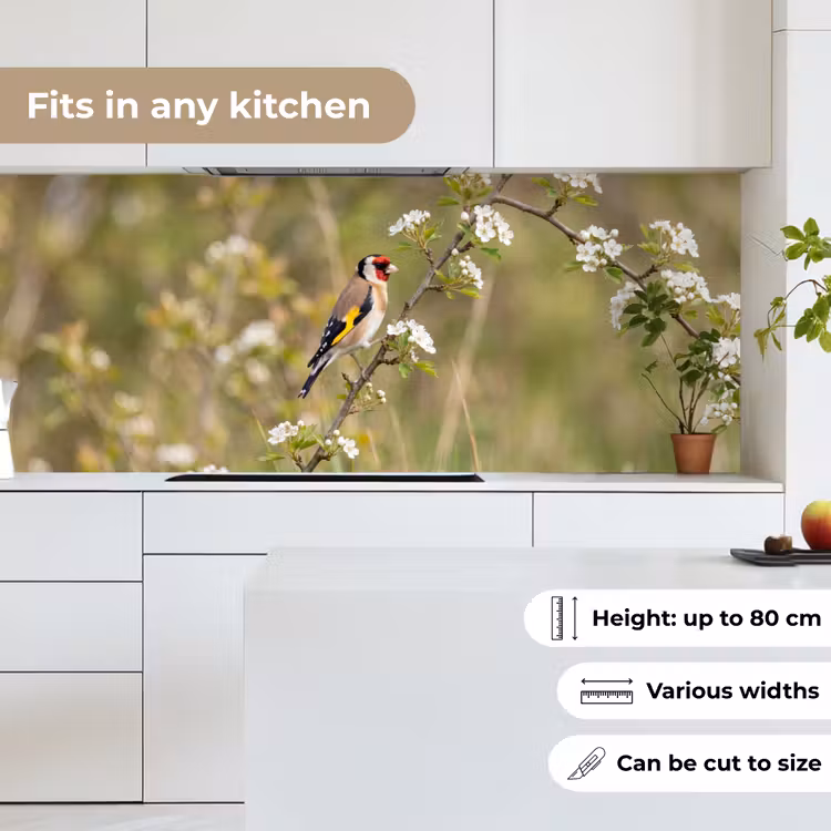 Kitchen splashback - Putter - Blossom - Spring - Nature - Colorful — 7