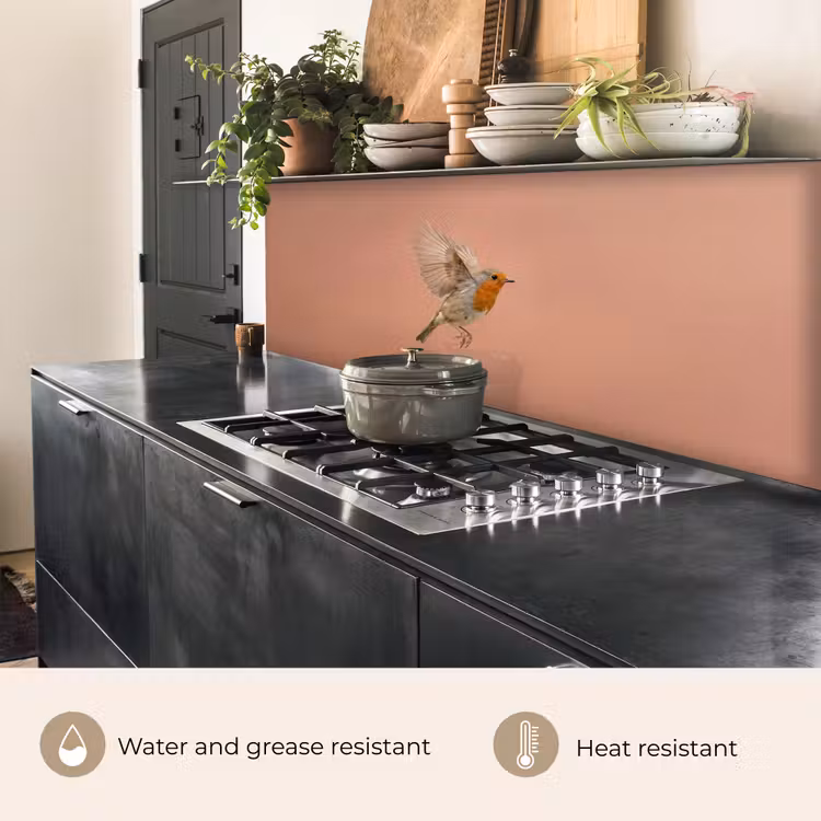 Kitchen splashback - Robin - Nature - Pink — 5