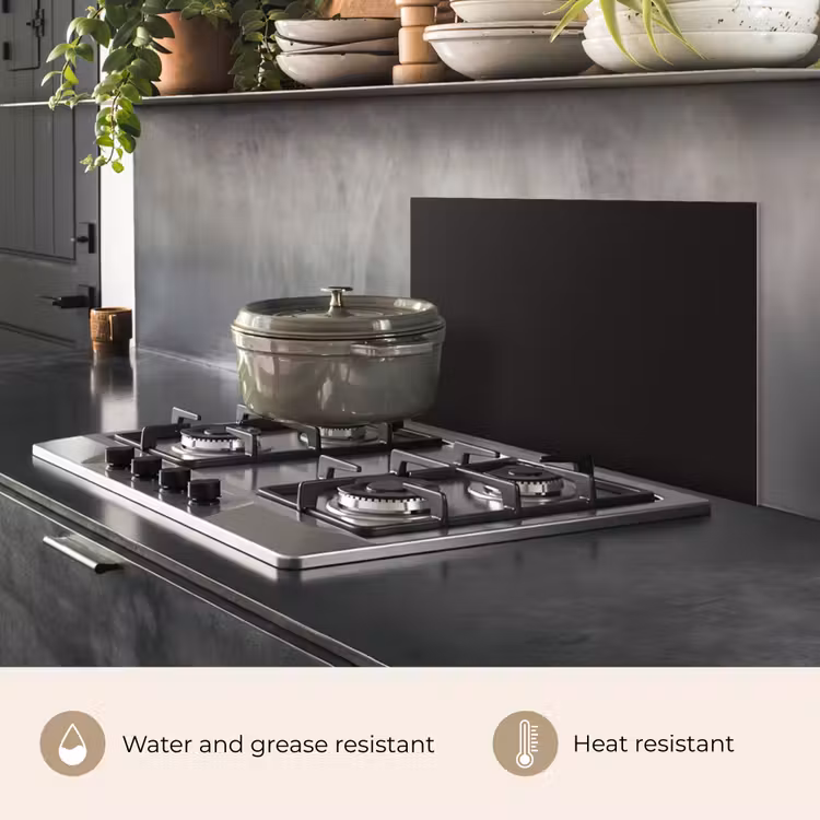 Kitchen splashback for hob - Gray - Autumn - Seasons - Colors — 2
