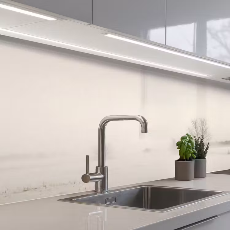 Kitchen splashback - Tree - Fog - Snow - Winter - Minimalist — 2