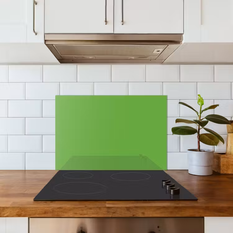 Kitchen splashback for hob - Green - Colors - Nature — 3