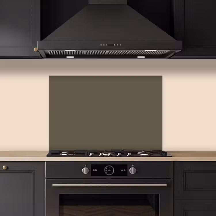 Kitchen splashback for hob - Grey - Warm - Autumn — 5