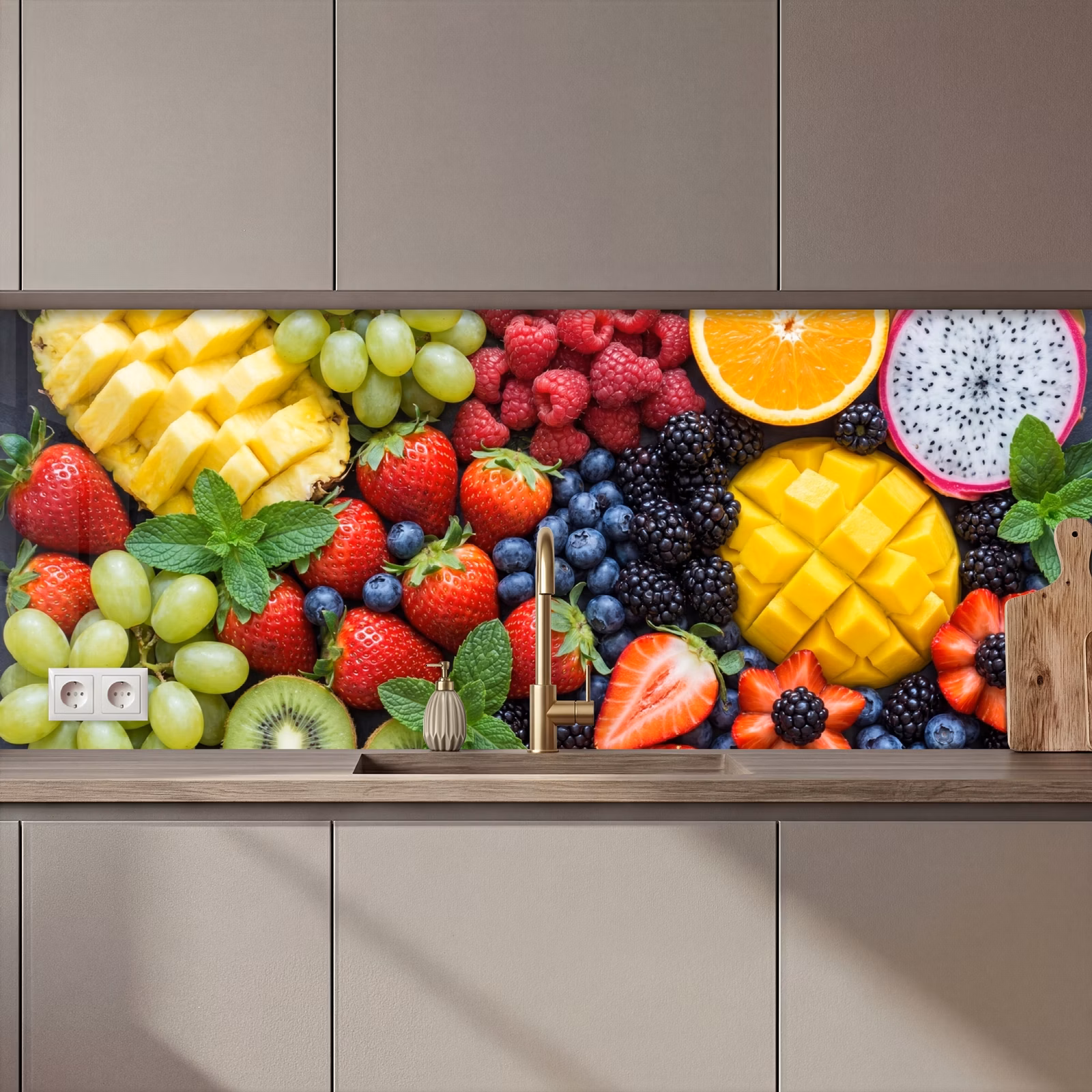 Kitchen splashback - Fruit - Fresh - Colorful - Food — 1