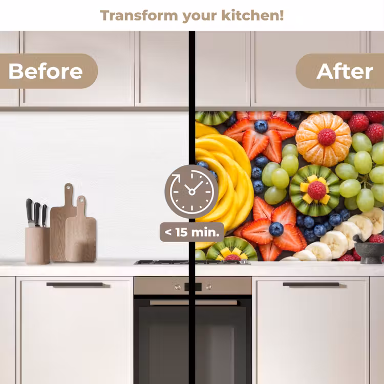 Kitchen splashback - Fruit - Arrangement - Healthy - Colorful - Food — 3
