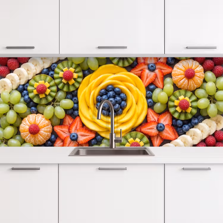 Kitchen splashback - Fruit - Arrangement - Healthy - Colorful - Food — 4