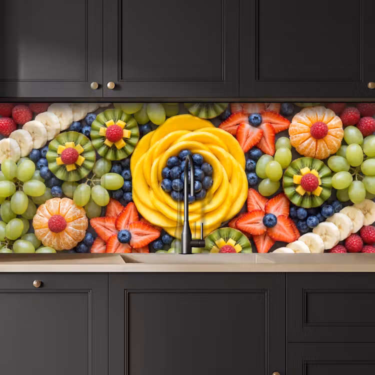 Kitchen splashback - Fruit - Arrangement - Healthy - Colorful - Food — 6
