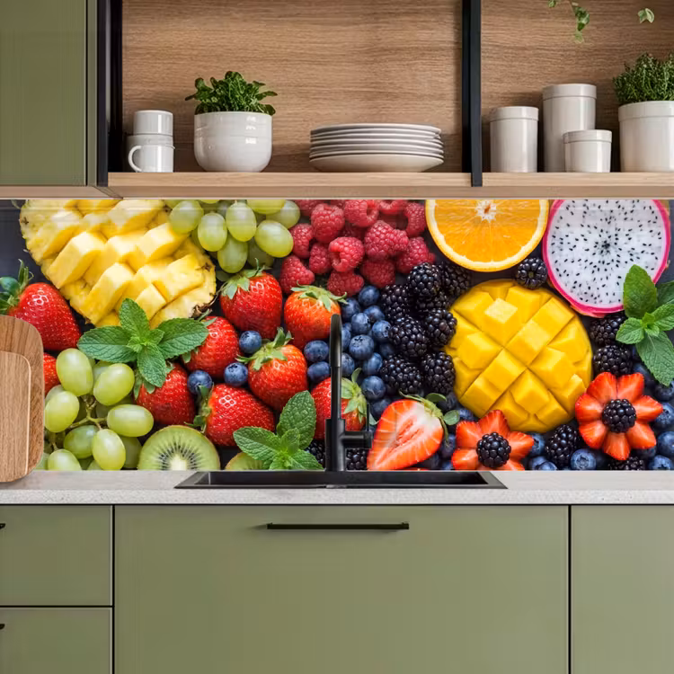 Kitchen splashback - Fruit - Fresh - Colorful - Food — 8