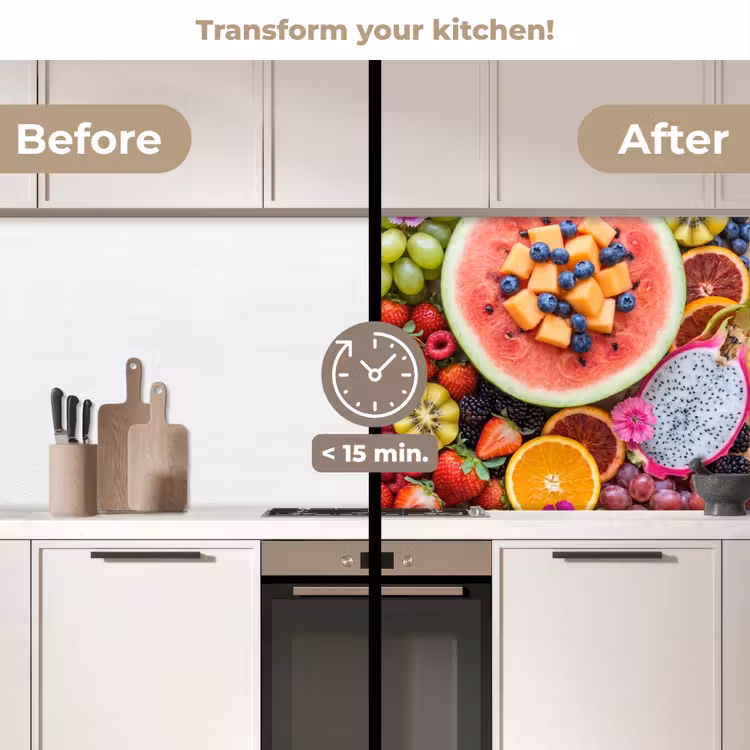 Kitchen splashback - Fruit - Fresh - Variety - Food - Colorful — 3