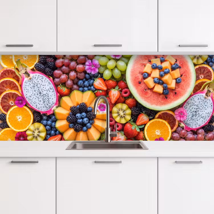 Kitchen splashback - Fruit - Fresh - Variety - Food - Colorful — 4