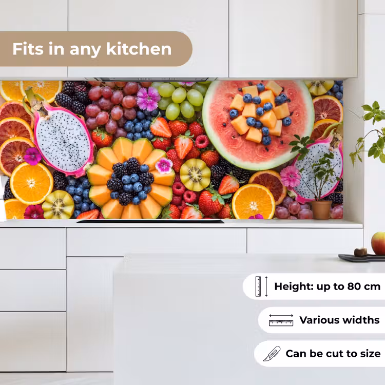 Kitchen splashback - Fruit - Fresh - Variety - Food - Colorful — 7