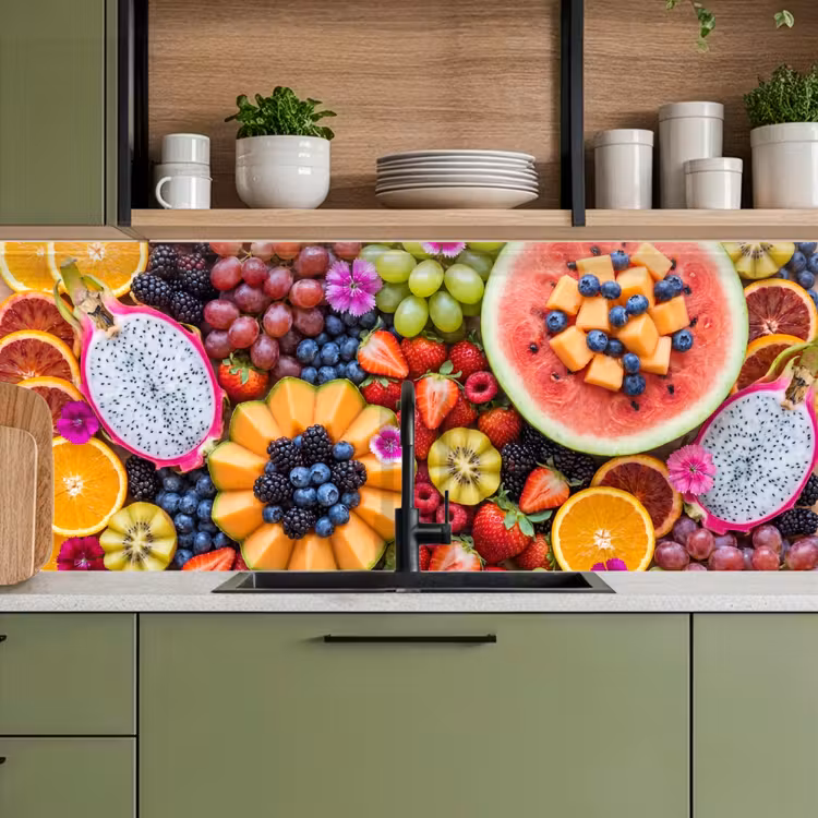 Kitchen splashback - Fruit - Fresh - Variety - Food - Colorful — 8