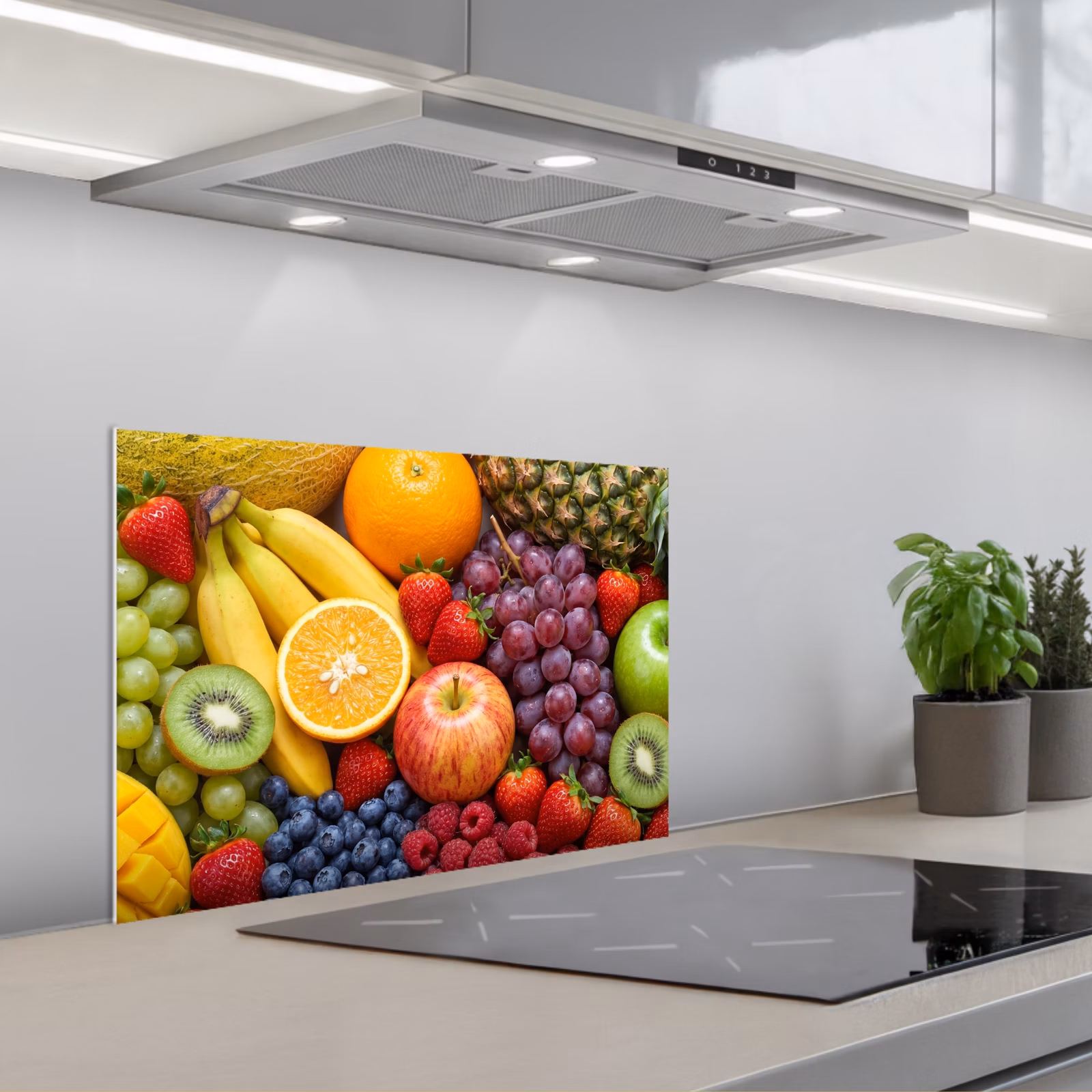 Kitchen splashback for hob - Food - Fruit - Fresh - Colorful - Nutrition — 1