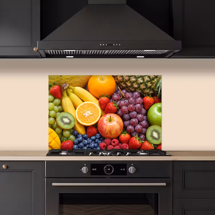 Kitchen splashback for hob - Food - Fruit - Fresh - Colorful - Nutrition — 5
