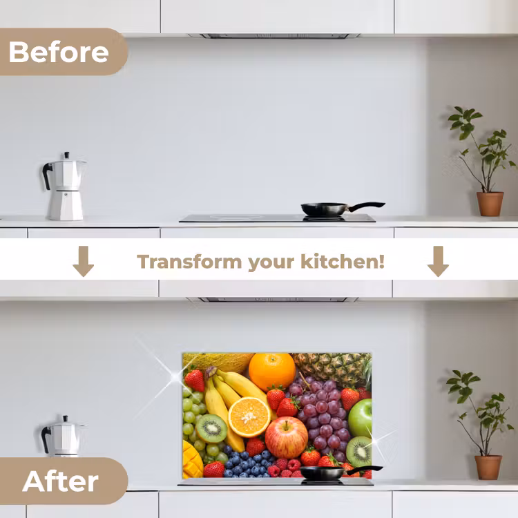 Kitchen splashback for hob - Food - Fruit - Fresh - Colorful - Nutrition — 7