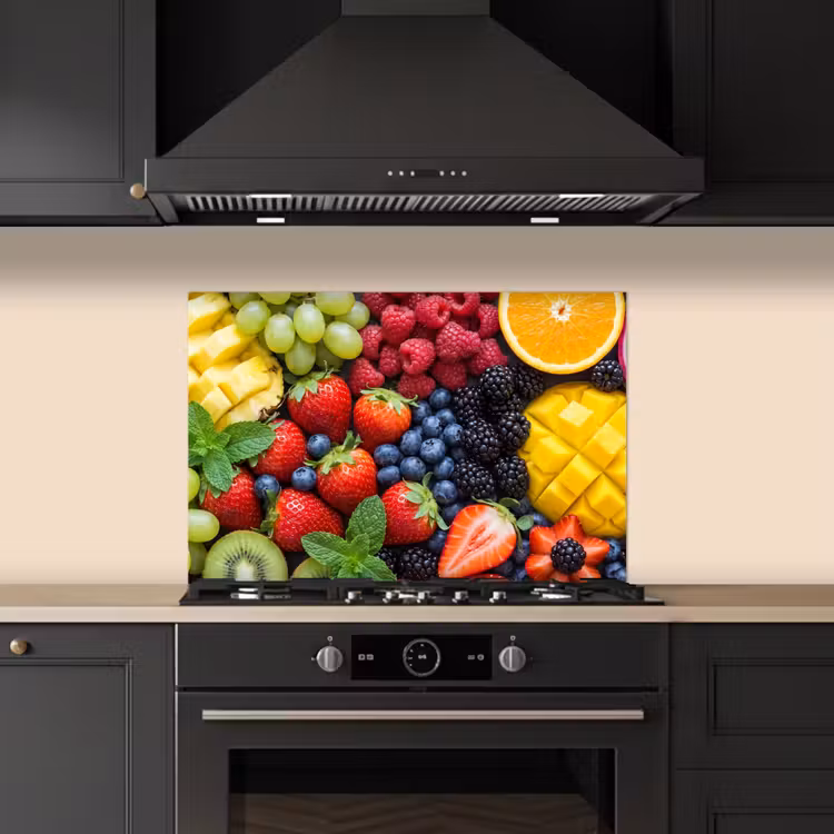 Kitchen splashback for hob - Fruit - Fresh - Colorful - Food — 5