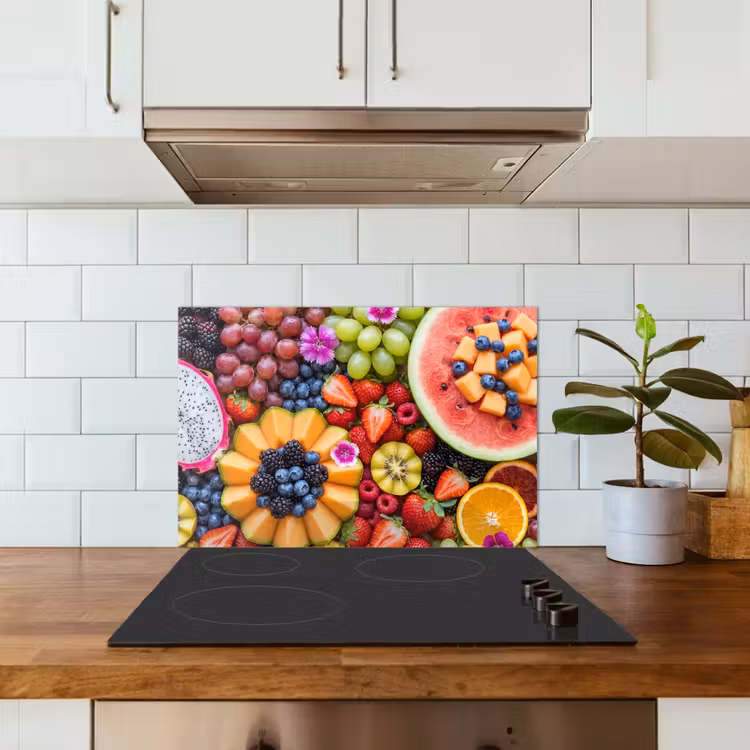 Kitchen splashback for hob - Fruit - Fresh - Variety - Food - Colorful — 3