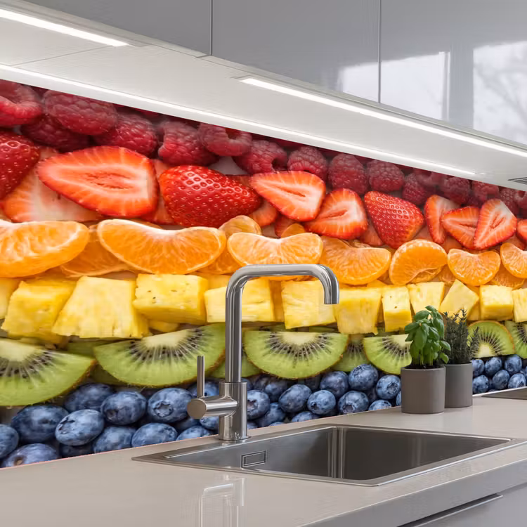 Kitchen splashback - Fruit - Rainbow - Healthy - Colorful — 2