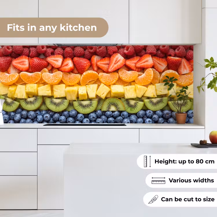 Kitchen splashback - Fruit - Rainbow - Healthy - Colorful — 7