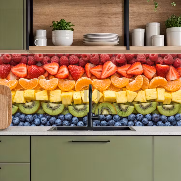 Kitchen splashback - Fruit - Rainbow - Healthy - Colorful — 8