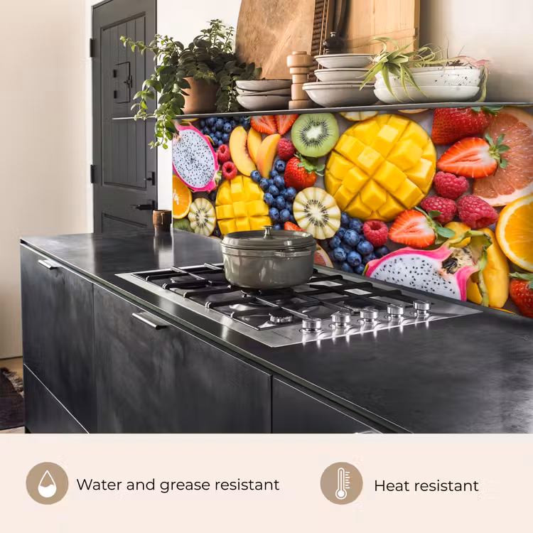 Kitchen splashback - Fruit - Sliced - Colorful - Food - Healthy — 5